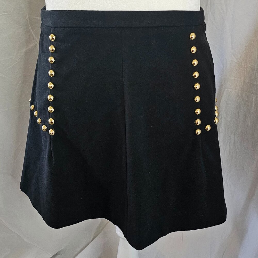 Tuckernuck Gold Stud Mod Mini Skirt